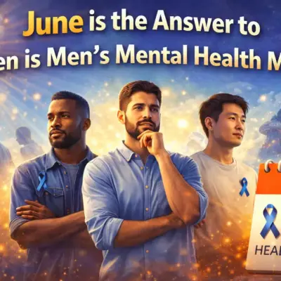 June is the Answer to When is Men’s Mental Health Month